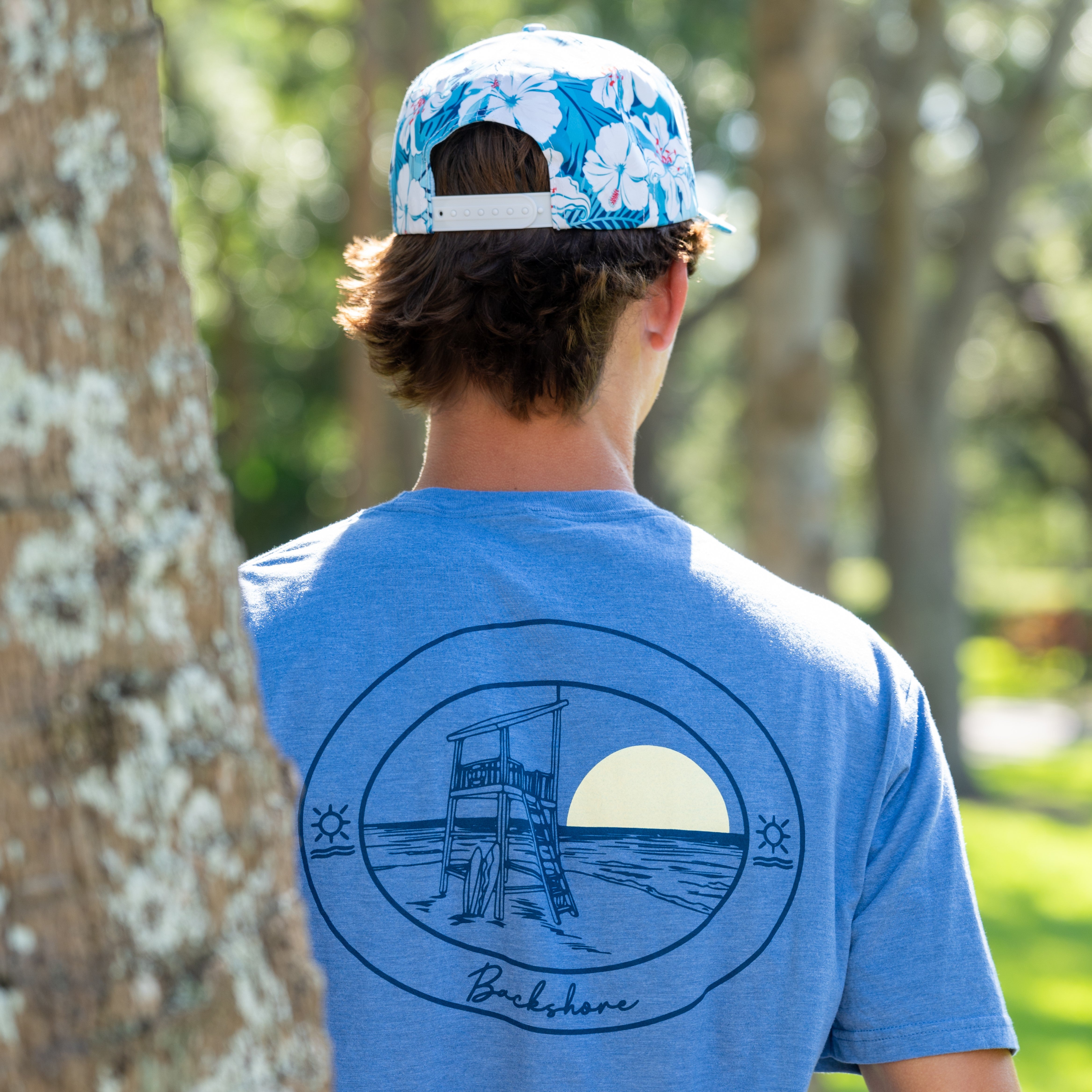Lifeguard Tri-Blend T-Shirt - Blue – Backshore